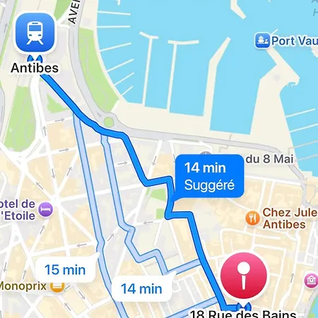 Lumineux Grand 2pieces Antibes, Vieil * 昂蒂布